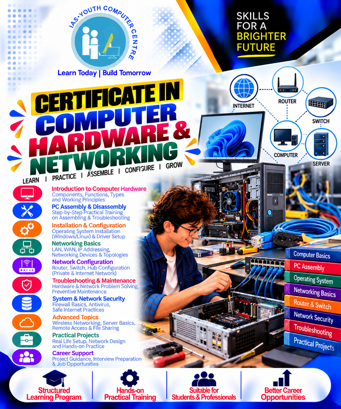 Certificate in Computer Hardware & Networking