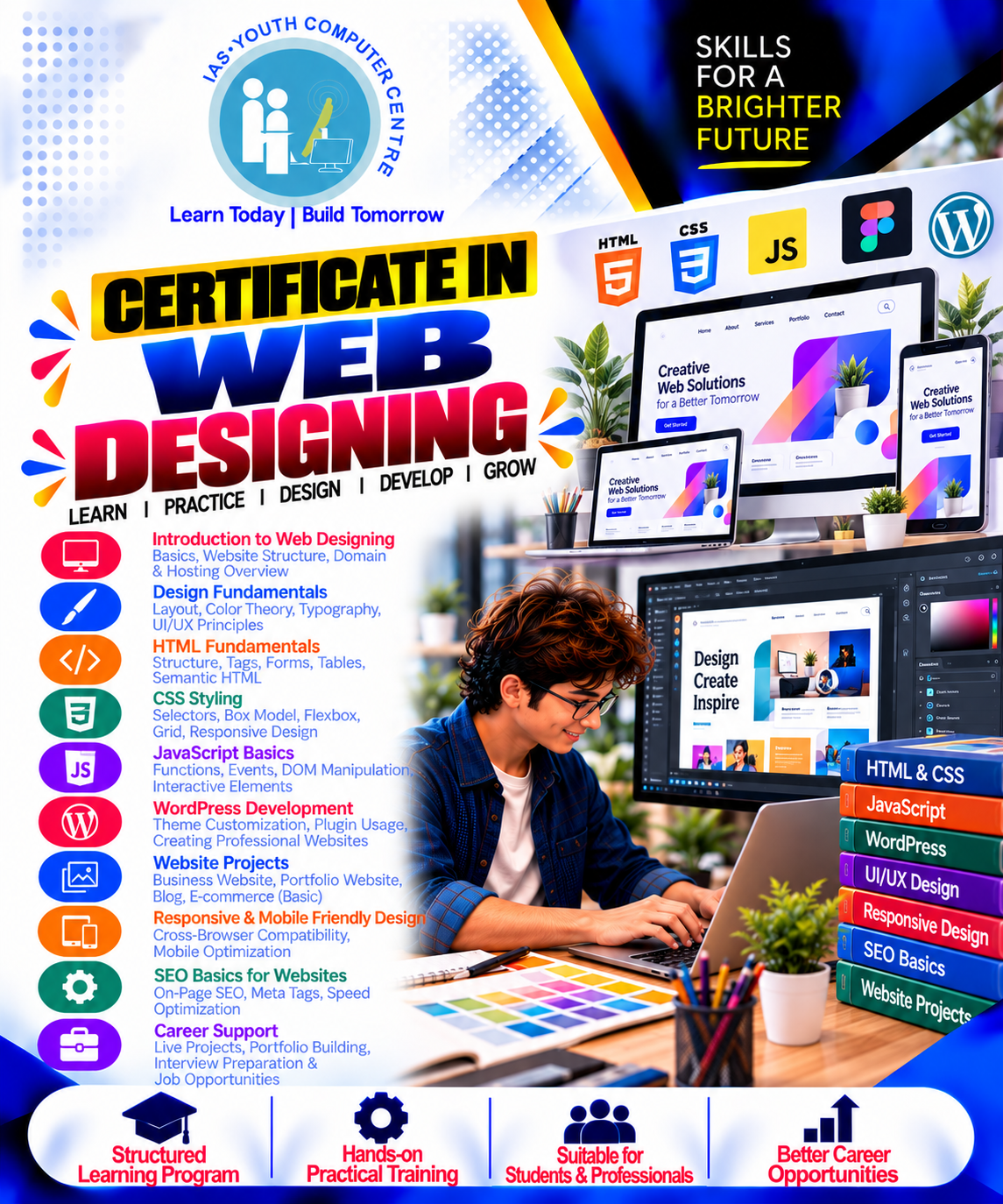 Certificate in Web Designing
