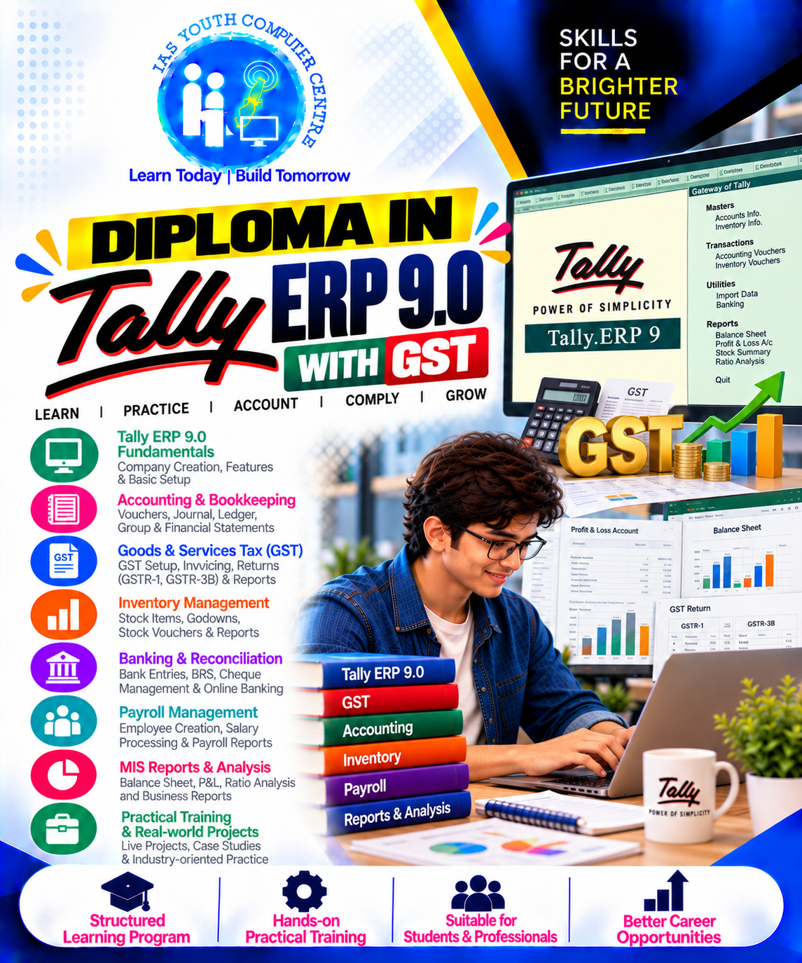 Diploma in Tally ERP 9.0 With GST