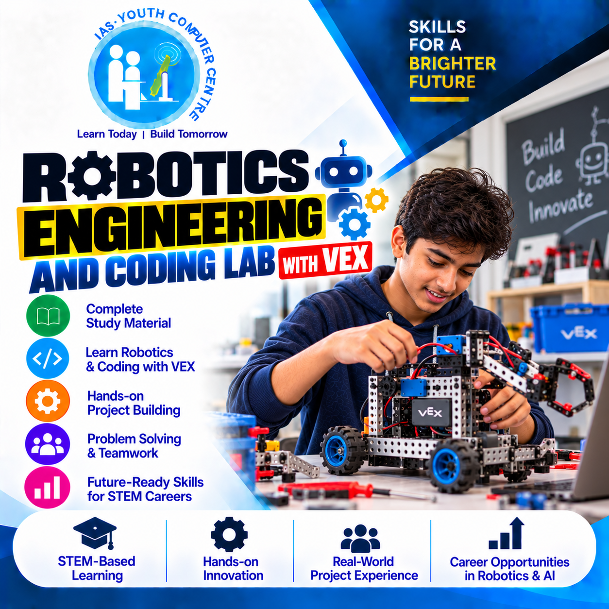 Robotics Engineering and Coding Lab with VEX